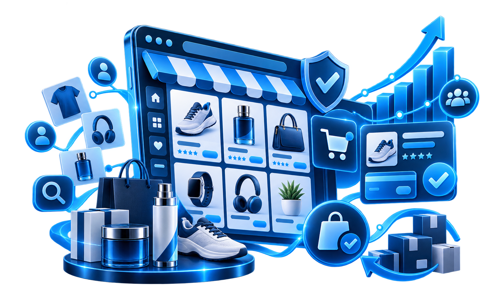 Powerful E-Commerce Website
